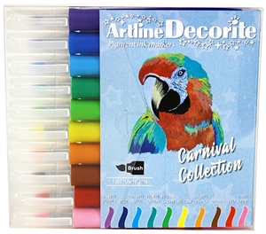 Artline Decorite pennello pastello set da 10 pezzi